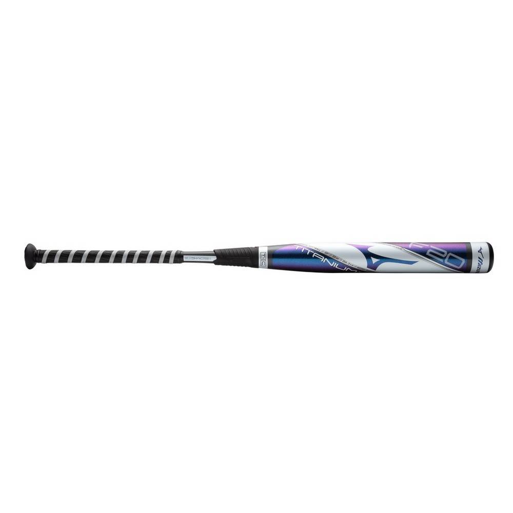 Taco De Baseball Mizuno F20-TITANIUM - Fastpitch (-10) - Mulher - Branco - XSHPO9350